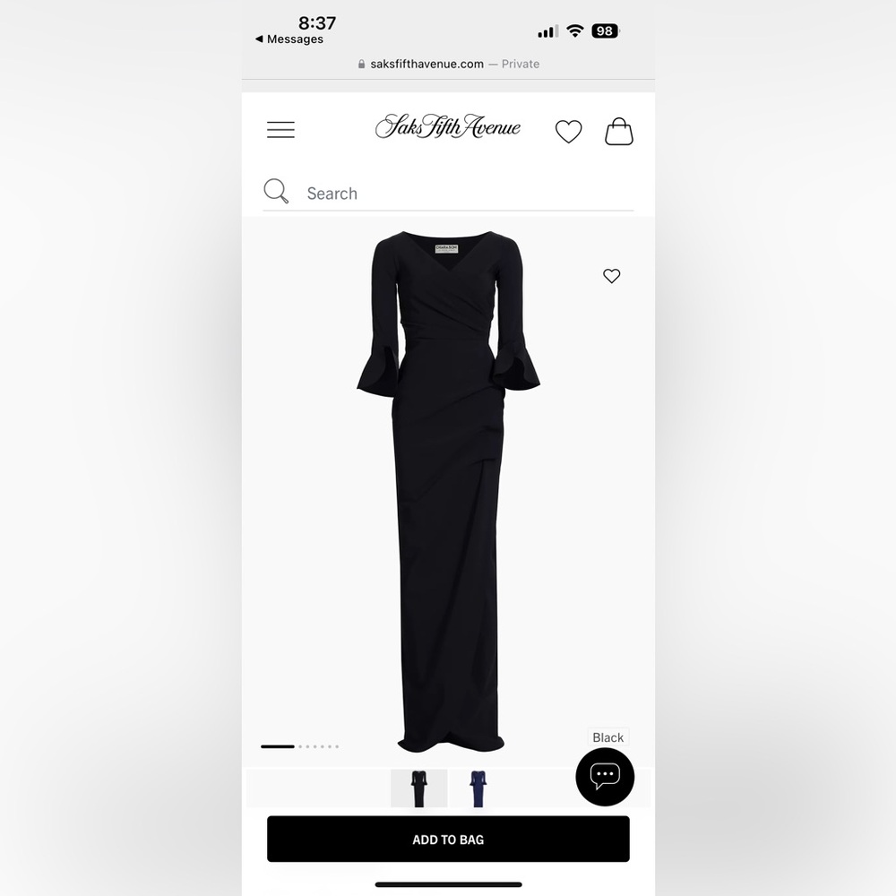 Chiara Boni La Petite Robe - Gown NWT